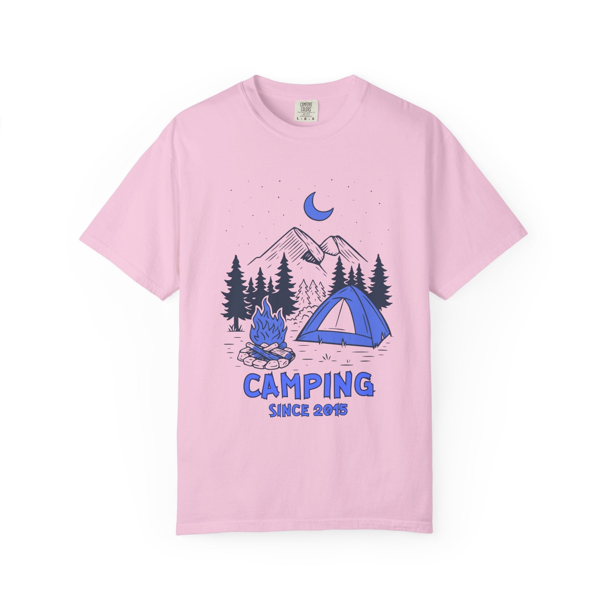 Personalized Camping Tshirt - Funny Camping Tee Gift, Custom Camper Apparel, Campfire Shirt, Outdoor Adventure. Camp Fire Shirt for Gift