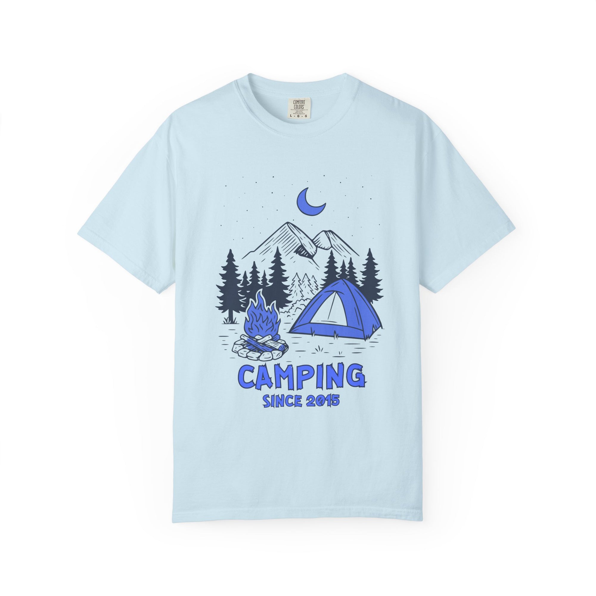 Personalized Camping Tshirt - Funny Camping Tee Gift, Custom Camper Apparel, Campfire Shirt, Outdoor Adventure. Camp Fire Shirt for Gift