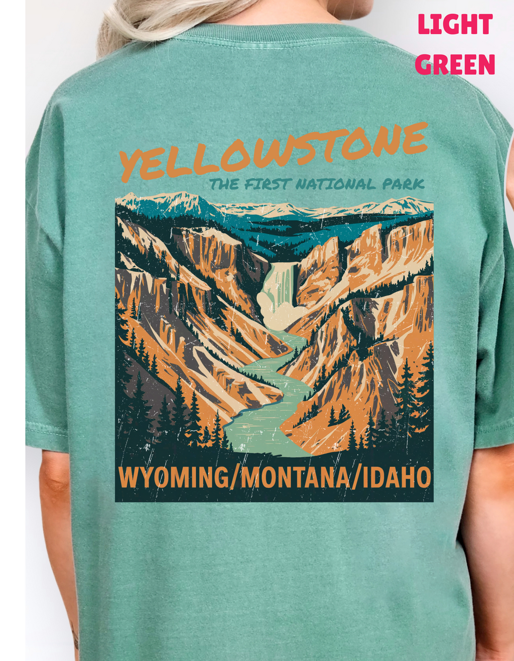 Vintage Yellowstone T-shirt, Nature Lover's Gift, National Park Tee, Adventure Apparel, Unisex Graphic Shirt, Outdoor Exploration