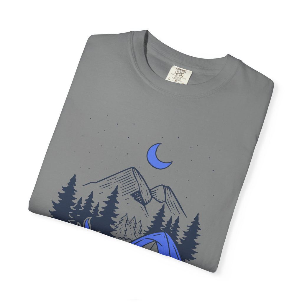 Personalized Camping Tshirt - Funny Camping Tee Gift, Custom Camper Apparel, Campfire Shirt, Outdoor Adventure. Camp Fire Shirt for Gift