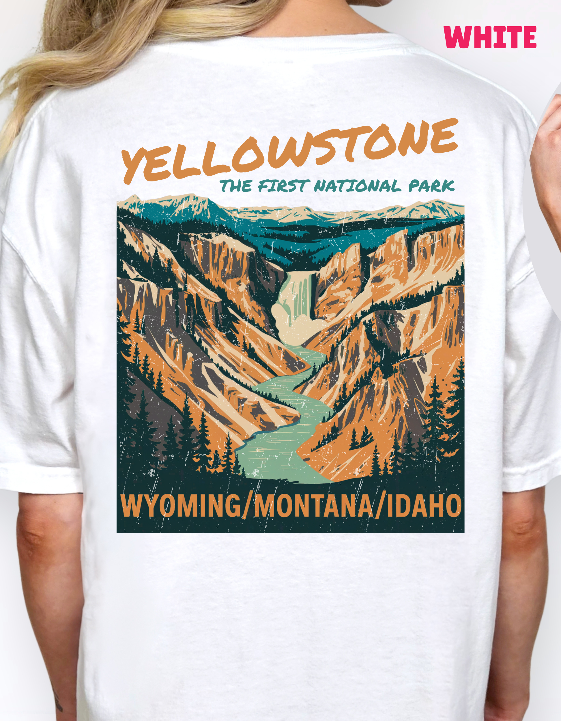 Vintage Yellowstone T-shirt, Nature Lover's Gift, National Park Tee, Adventure Apparel, Unisex Graphic Shirt, Outdoor Exploration