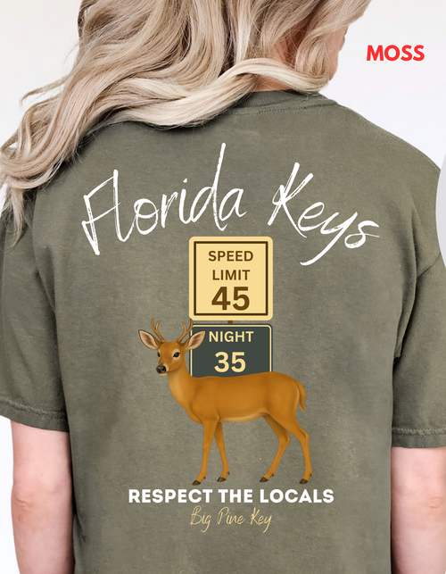 Unisex Florida Keys Shirt, Florida Protect the Locals Tshirt, Key Deer Florida Keys Tee, Big Pine Key Florida Shirt, Protect Wildlife Shirt, Comfort Colors Tee