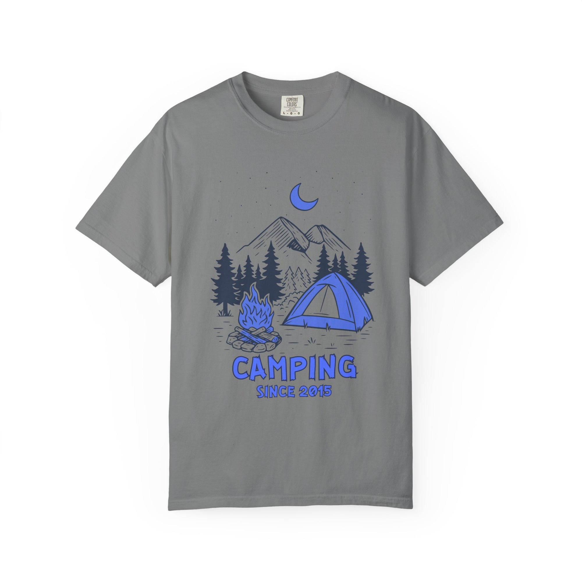 Personalized Camping Tshirt - Funny Camping Tee Gift, Custom Camper Apparel, Campfire Shirt, Outdoor Adventure. Camp Fire Shirt for Gift