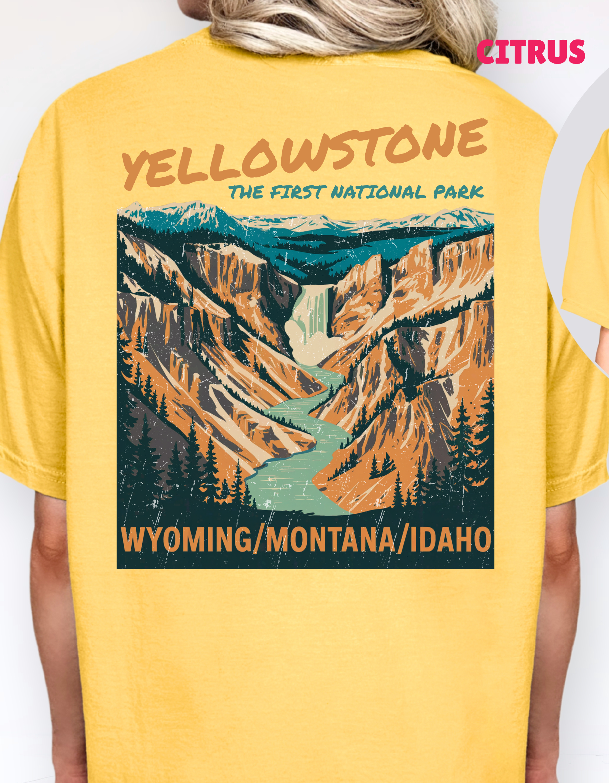 Vintage Yellowstone T-shirt, Nature Lover's Gift, National Park Tee, Adventure Apparel, Unisex Graphic Shirt, Outdoor Exploration