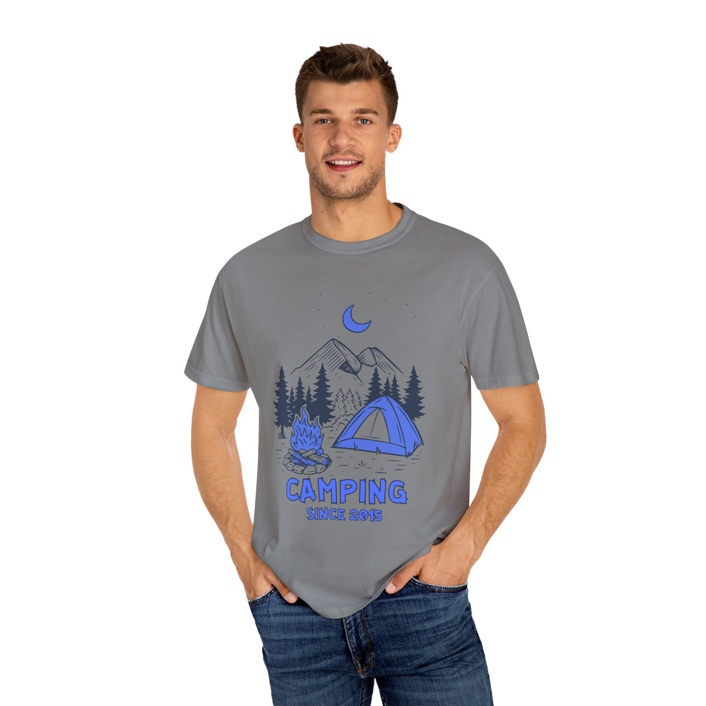 Personalized Camping Tshirt - Funny Camping Tee Gift, Custom Camper Apparel, Campfire Shirt, Outdoor Adventure. Camp Fire Shirt for Gift