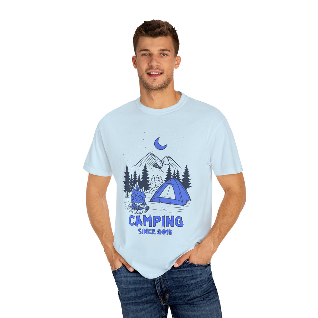 Personalized Camping Tshirt - Funny Camping Tee Gift, Custom Camper Apparel, Campfire Shirt, Outdoor Adventure. Camp Fire Shirt for Gift
