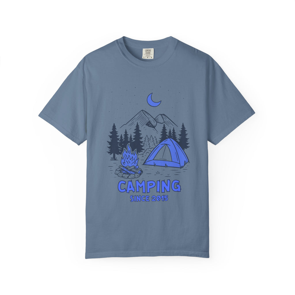 Personalized Camping Tshirt - Funny Camping Tee Gift, Custom Camper Apparel, Campfire Shirt, Outdoor Adventure. Camp Fire Shirt for Gift