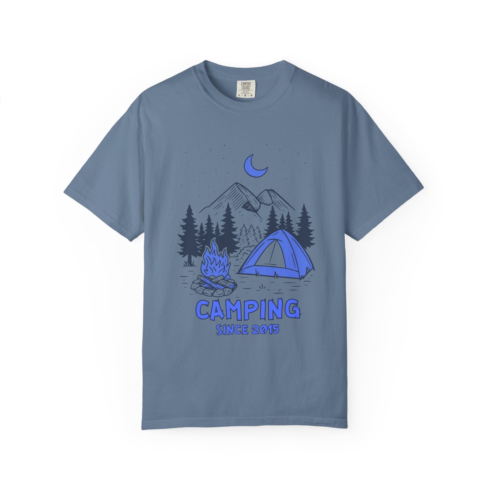 Personalized Camping Tshirt - Funny Camping Tee Gift, Custom Camper Apparel, Campfire Shirt, Outdoor Adventure. Camp Fire Shirt for Gift