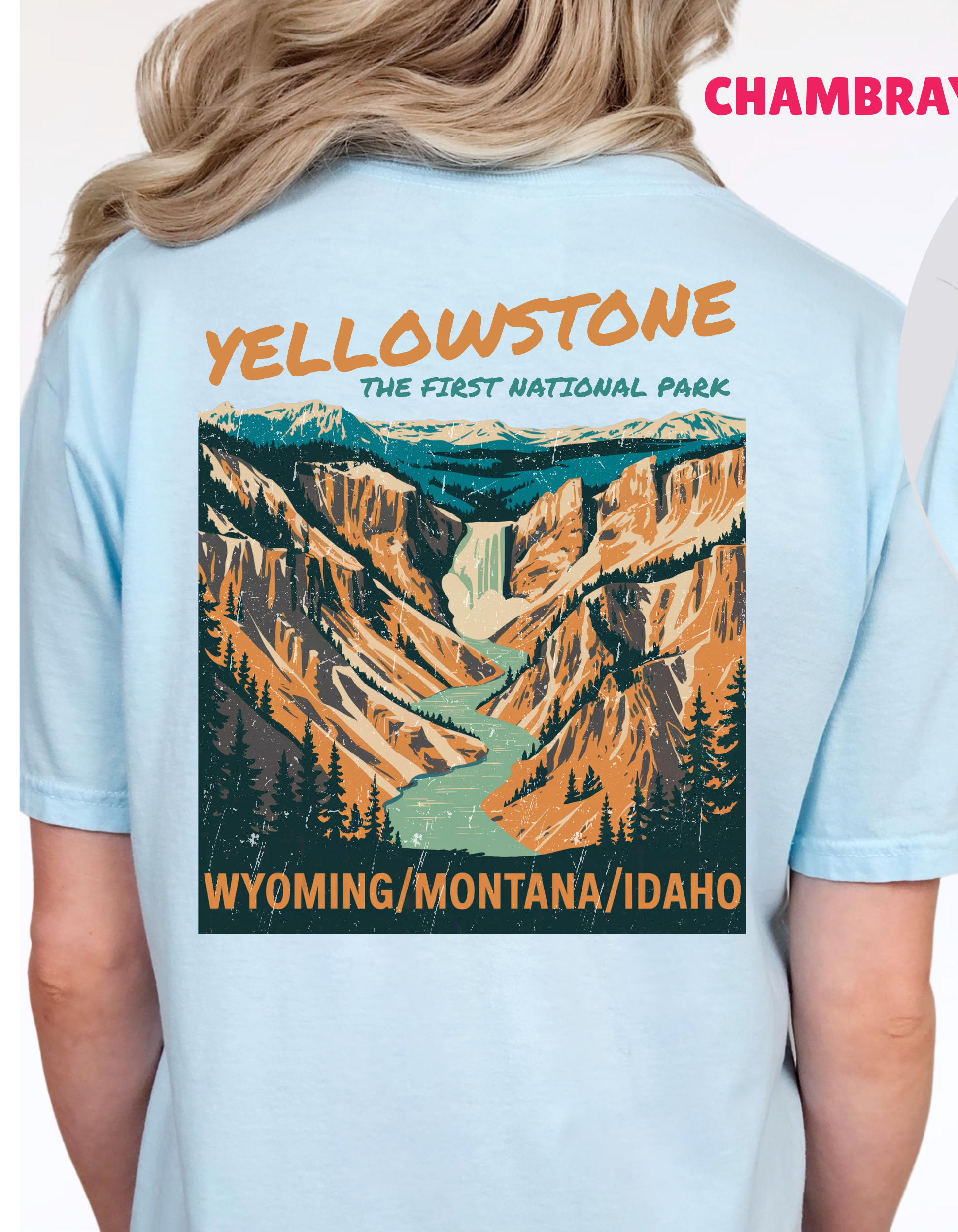 Vintage Yellowstone T-shirt, Nature Lover's Gift, National Park Tee, Adventure Apparel, Unisex Graphic Shirt, Outdoor Exploration