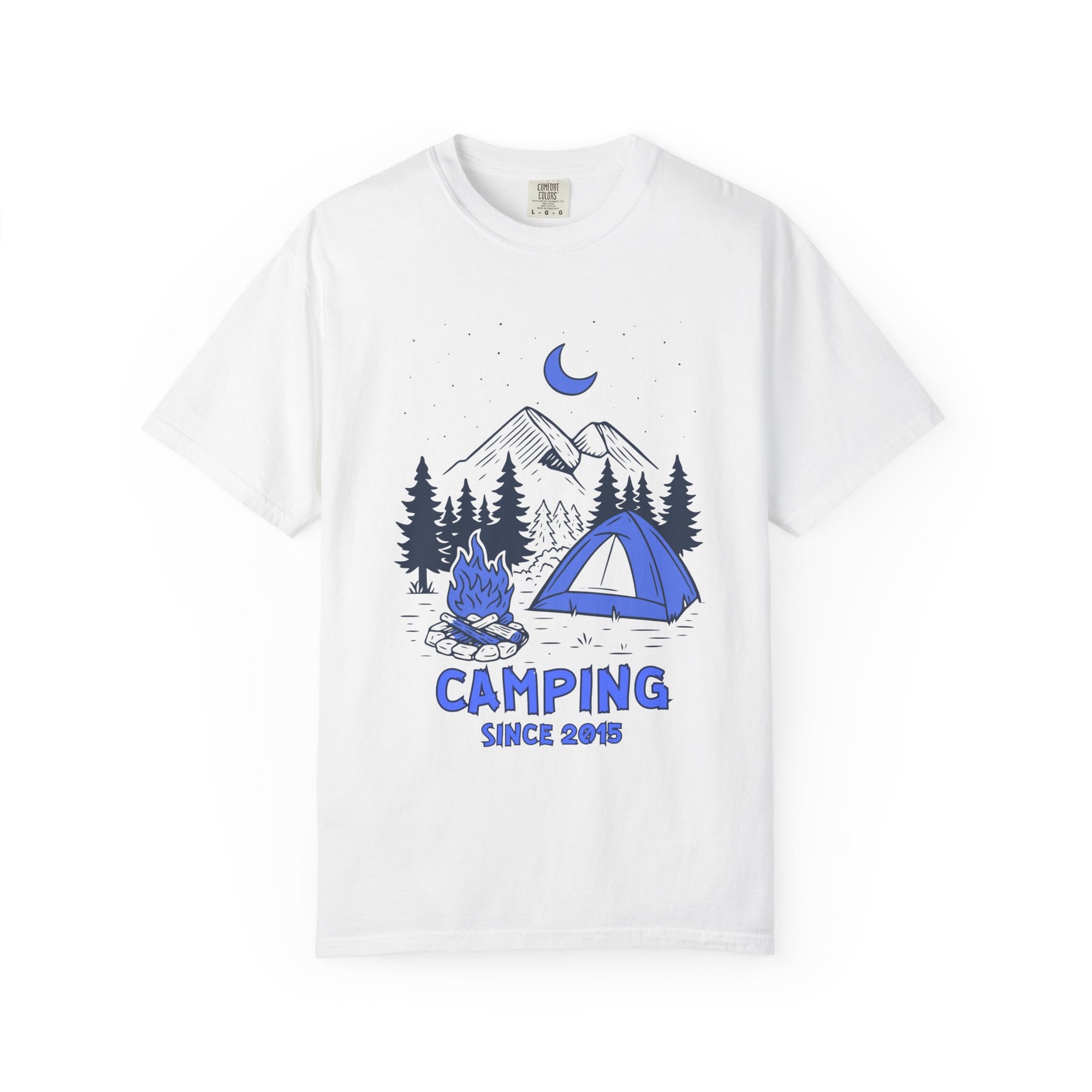 Personalized Camping Tshirt - Funny Camping Tee Gift, Custom Camper Apparel, Campfire Shirt, Outdoor Adventure. Camp Fire Shirt for Gift