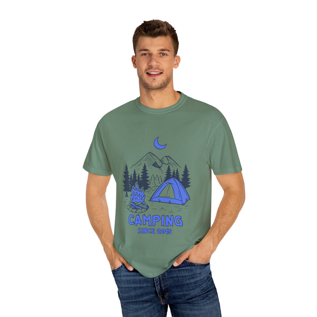 Personalized Camping Tshirt - Funny Camping Tee Gift, Custom Camper Apparel, Campfire Shirt, Outdoor Adventure. Camp Fire Shirt for Gift