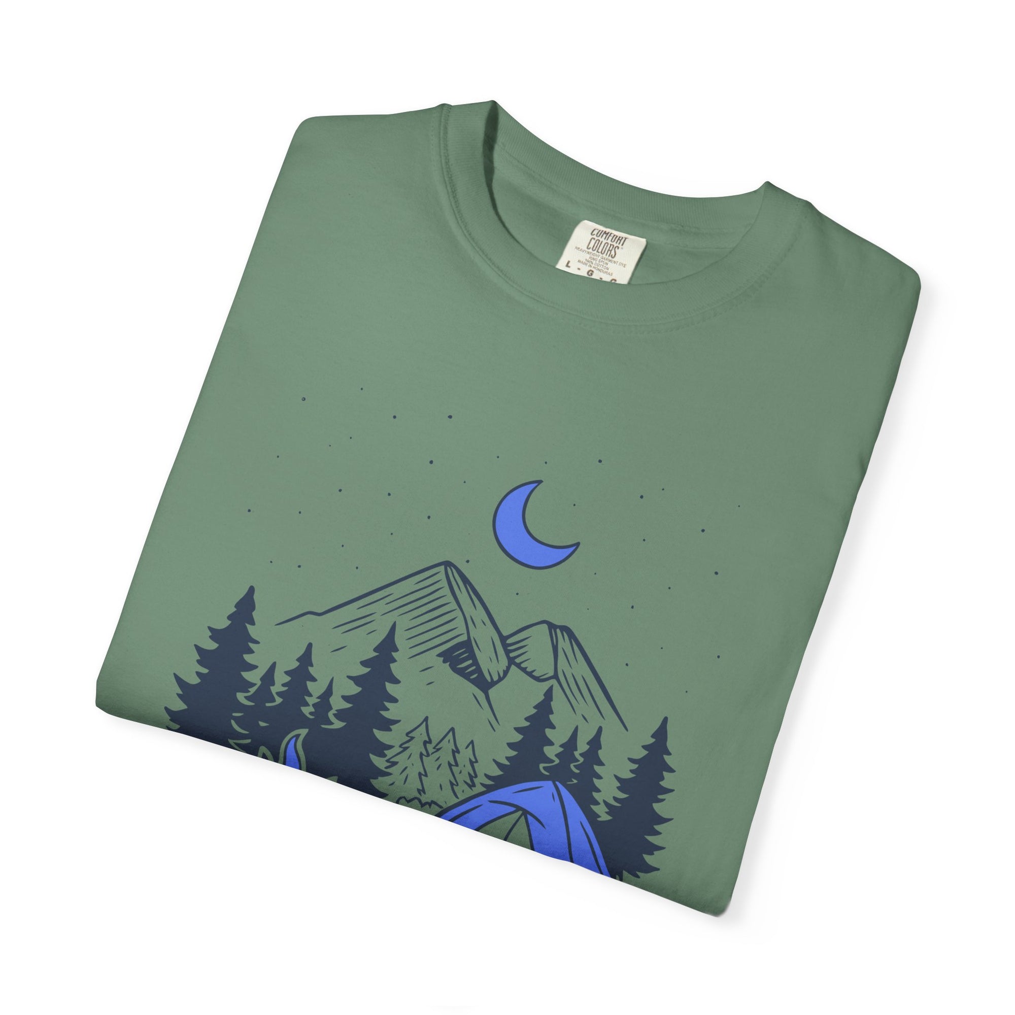 Personalized Camping Tshirt - Funny Camping Tee Gift, Custom Camper Apparel, Campfire Shirt, Outdoor Adventure. Camp Fire Shirt for Gift