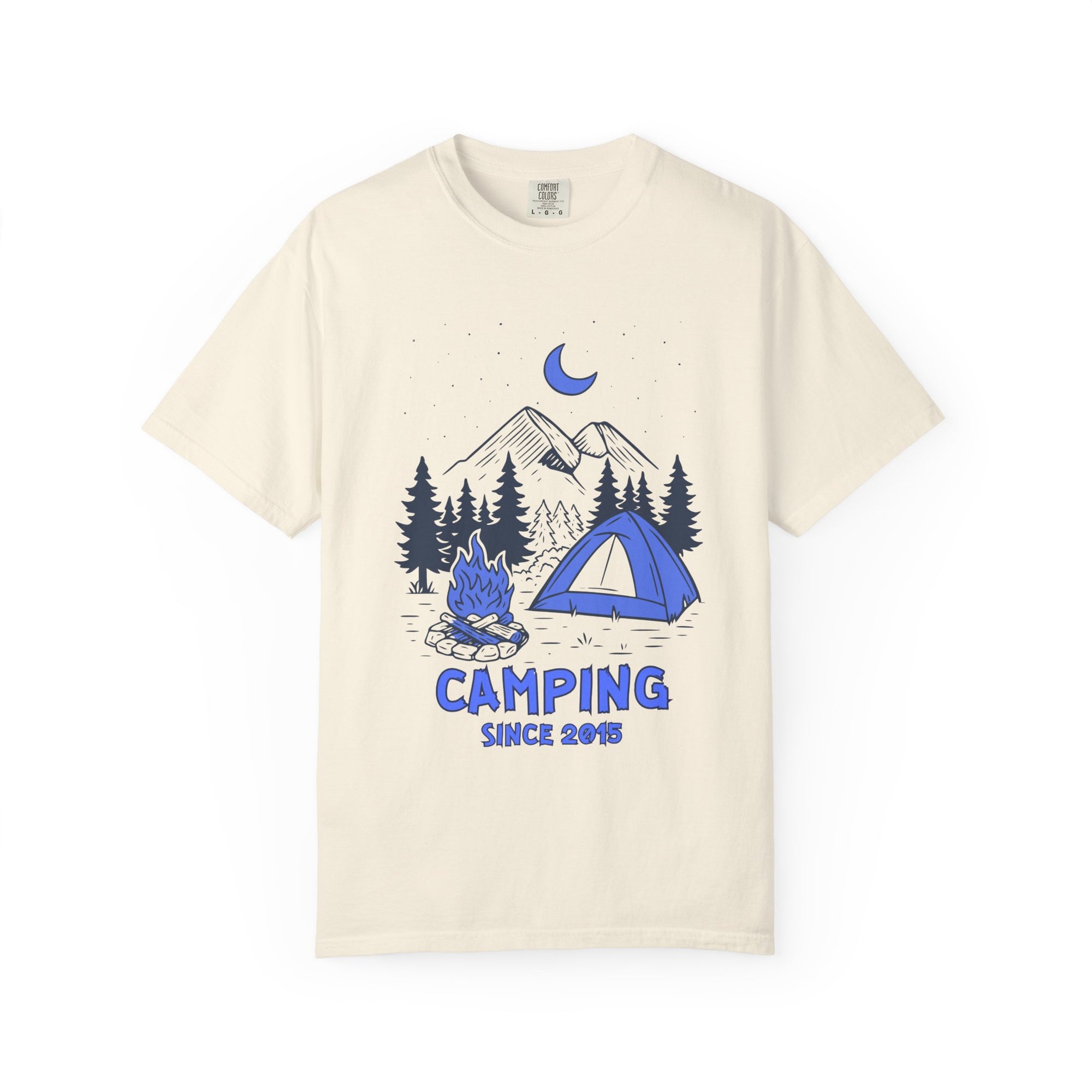 Personalized Camping Tshirt - Funny Camping Tee Gift, Custom Camper Apparel, Campfire Shirt, Outdoor Adventure. Camp Fire Shirt for Gift