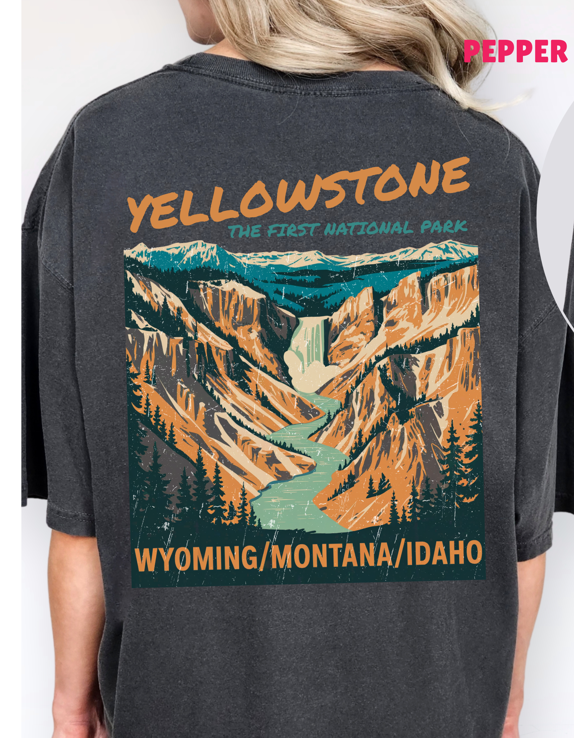 Vintage Yellowstone T-shirt, Nature Lover's Gift, National Park Tee, Adventure Apparel, Unisex Graphic Shirt, Outdoor Exploration