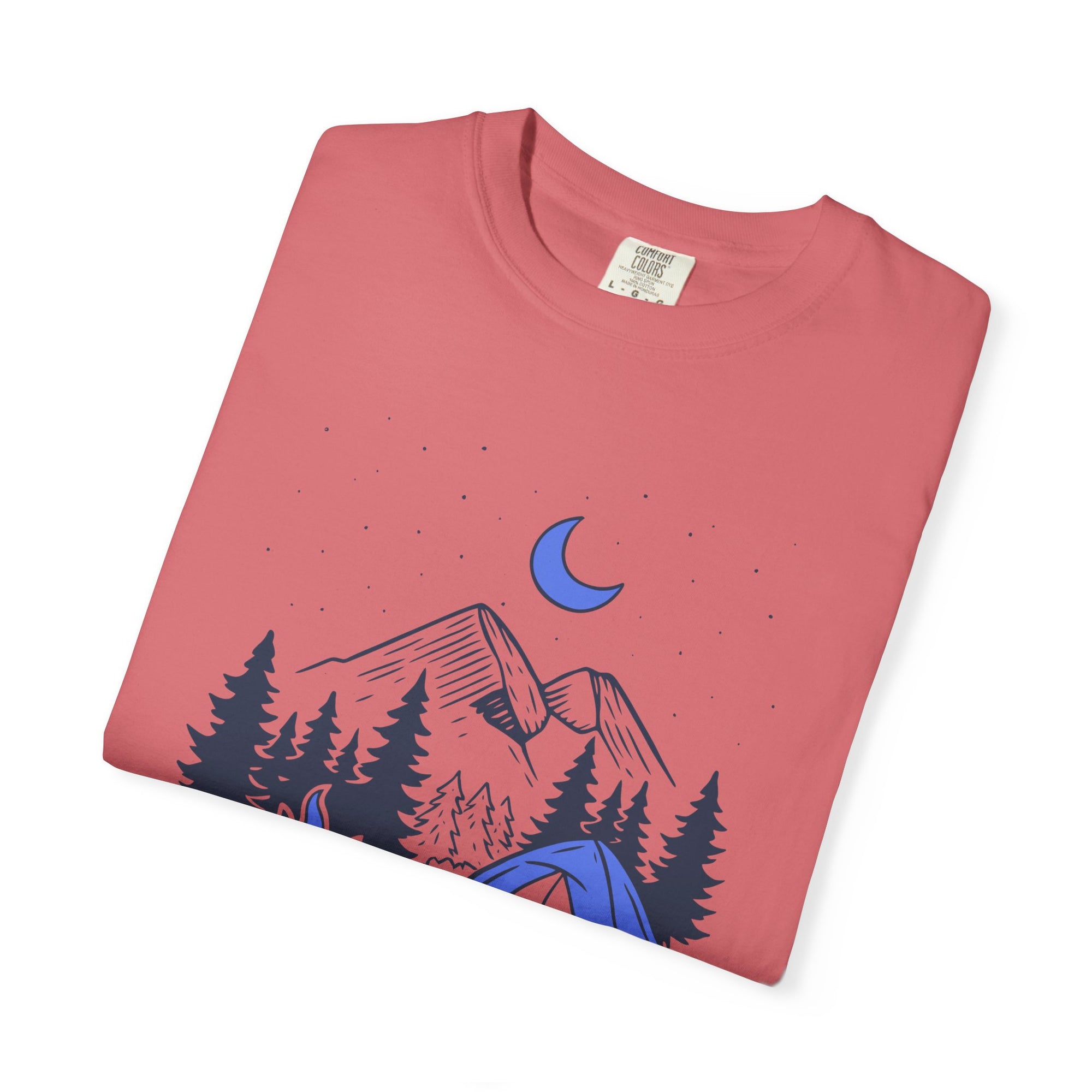 Personalized Camping Tshirt - Funny Camping Tee Gift, Custom Camper Apparel, Campfire Shirt, Outdoor Adventure. Camp Fire Shirt for Gift