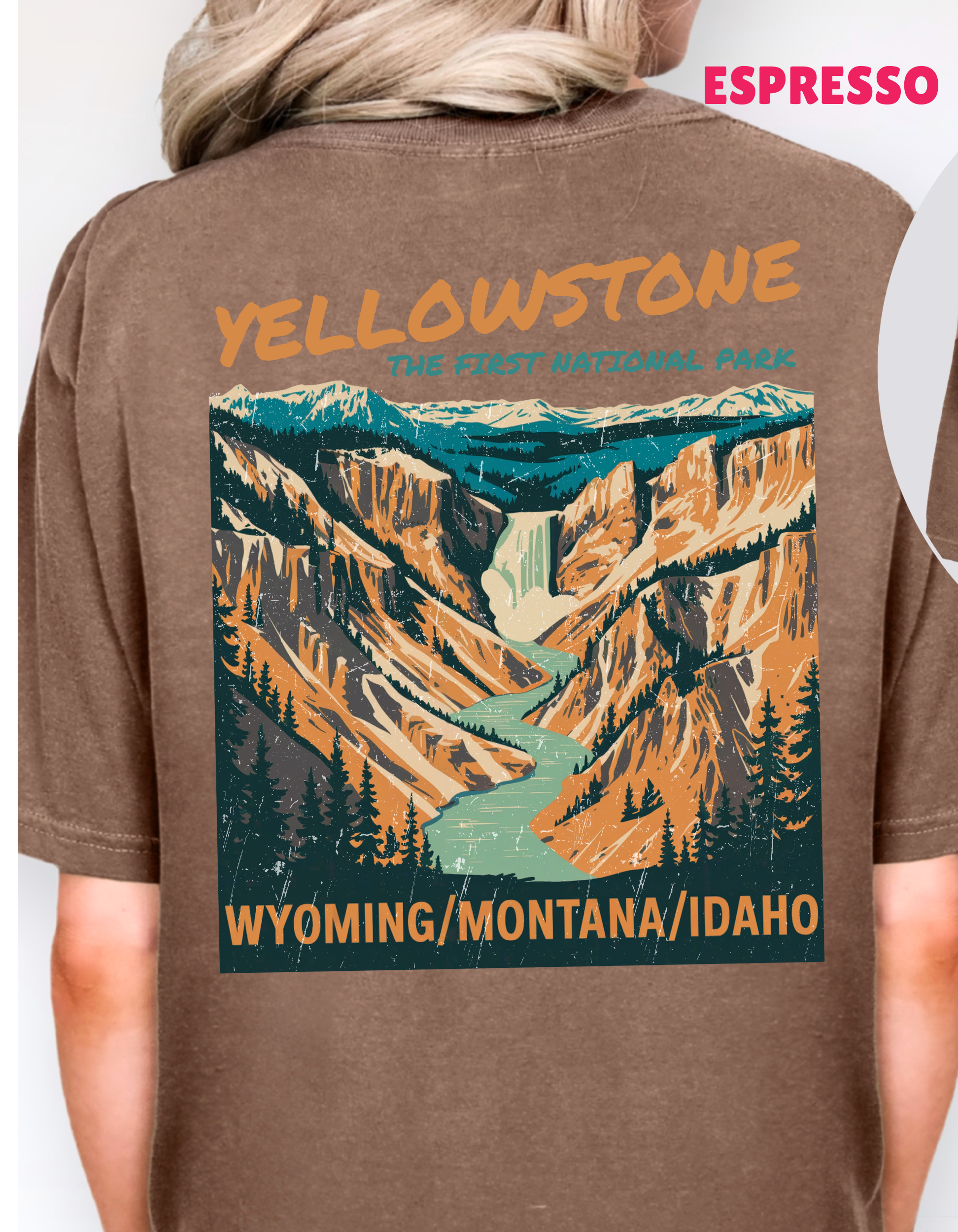 Vintage Yellowstone T-shirt, Nature Lover's Gift, National Park Tee, Adventure Apparel, Unisex Graphic Shirt, Outdoor Exploration