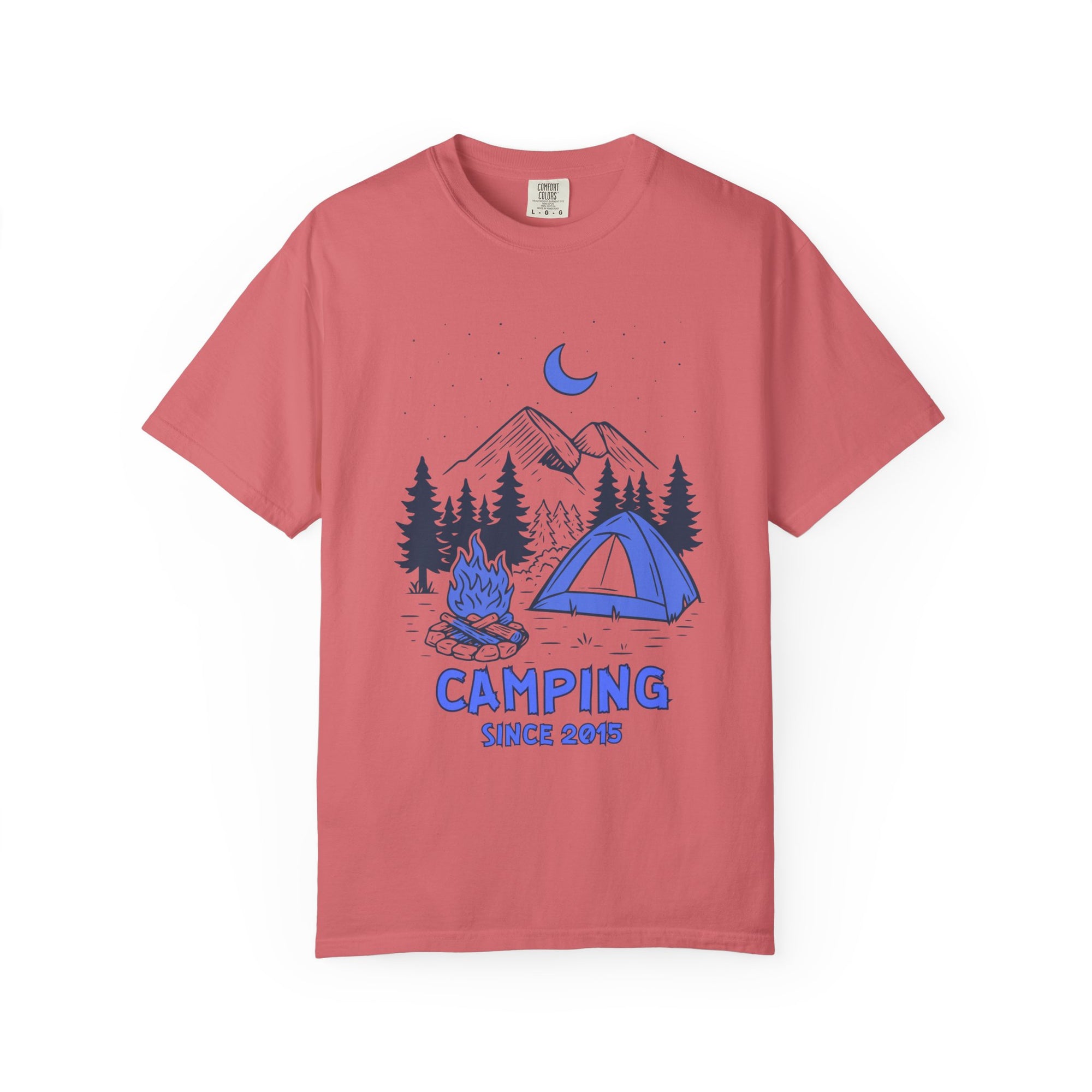 Personalized Camping Tshirt - Funny Camping Tee Gift, Custom Camper Apparel, Campfire Shirt, Outdoor Adventure. Camp Fire Shirt for Gift