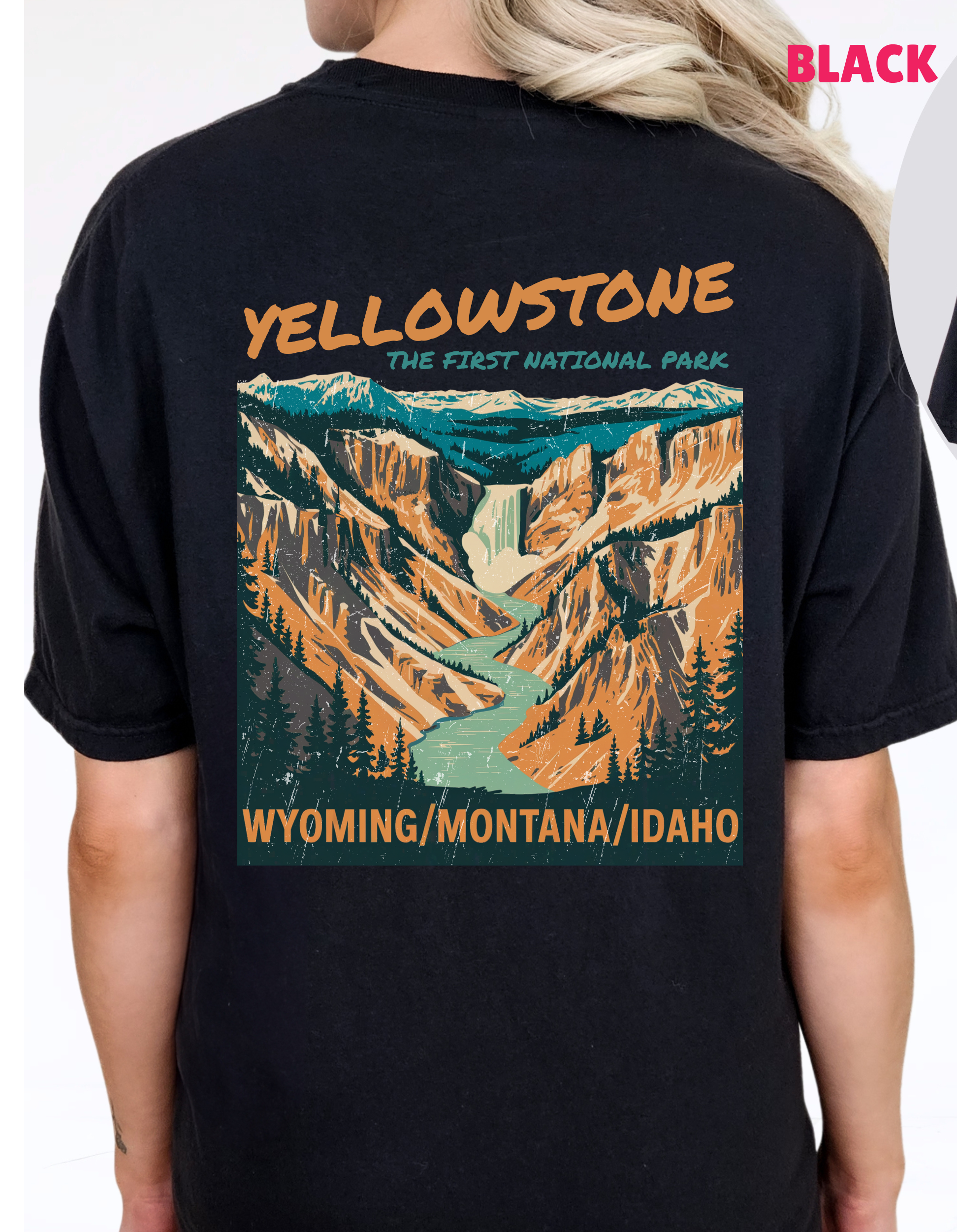 Vintage Yellowstone T-shirt, Nature Lover's Gift, National Park Tee, Adventure Apparel, Unisex Graphic Shirt, Outdoor Exploration