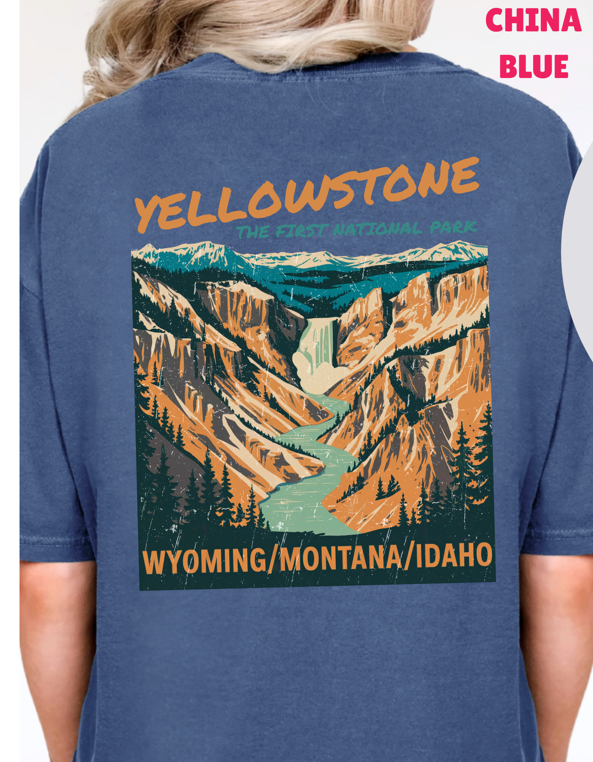 Vintage Yellowstone T-shirt, Nature Lover's Gift, National Park Tee, Adventure Apparel, Unisex Graphic Shirt, Outdoor Exploration