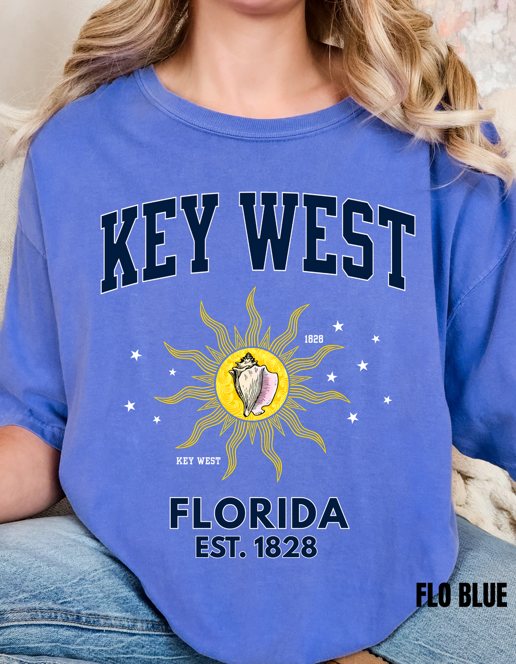 Key West Conch Republic Flag Shirt, Florida Keys Unisex T-Shirt, Vintage Beach Tee, Casual Summer Shirt, Florida Travel Gift, Relaxed Fit Everyday Wear