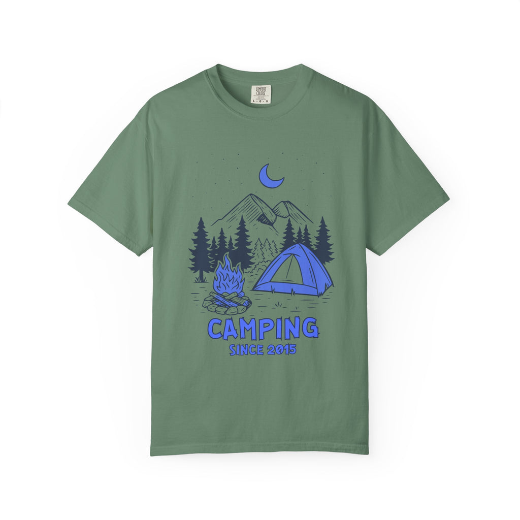 Personalized Camping Tshirt - Funny Camping Tee Gift, Custom Camper Apparel, Campfire Shirt, Outdoor Adventure. Camp Fire Shirt for Gift