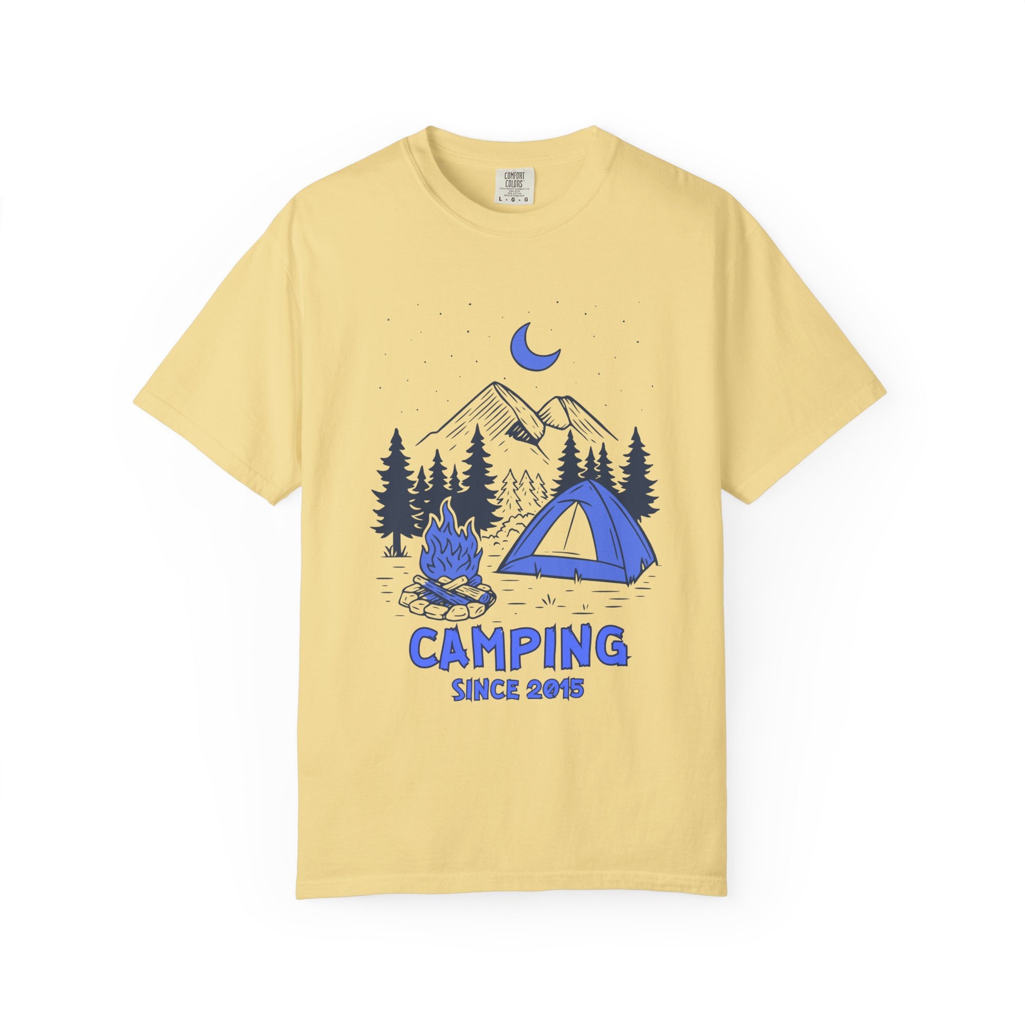 Personalized Camping Tshirt - Funny Camping Tee Gift, Custom Camper Apparel, Campfire Shirt, Outdoor Adventure. Camp Fire Shirt for Gift