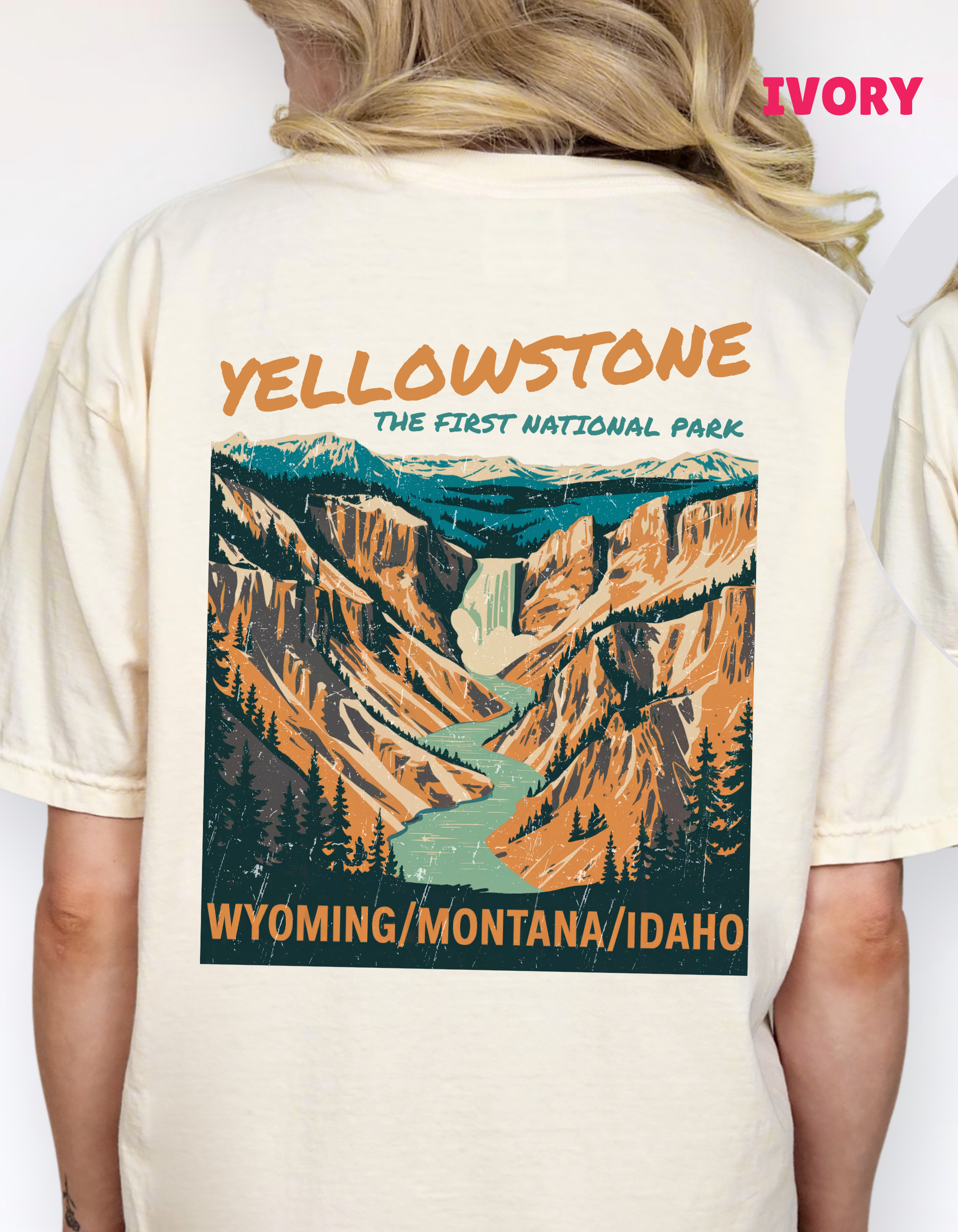 Vintage Yellowstone T-shirt, Nature Lover's Gift, National Park Tee, Adventure Apparel, Unisex Graphic Shirt, Outdoor Exploration